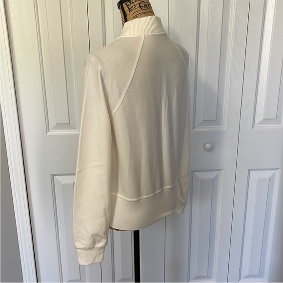 Athleta Eastbound V-Neck Sweatshirt in Magnolia S - Picture 6 of 9